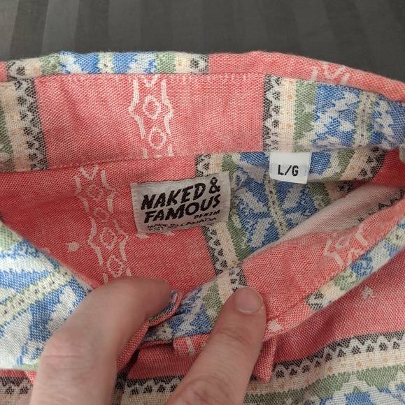 Naked and Famous LS shirt - Picture 1 of 3